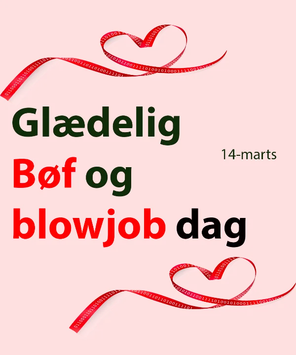 14-marts bøf og blowjob